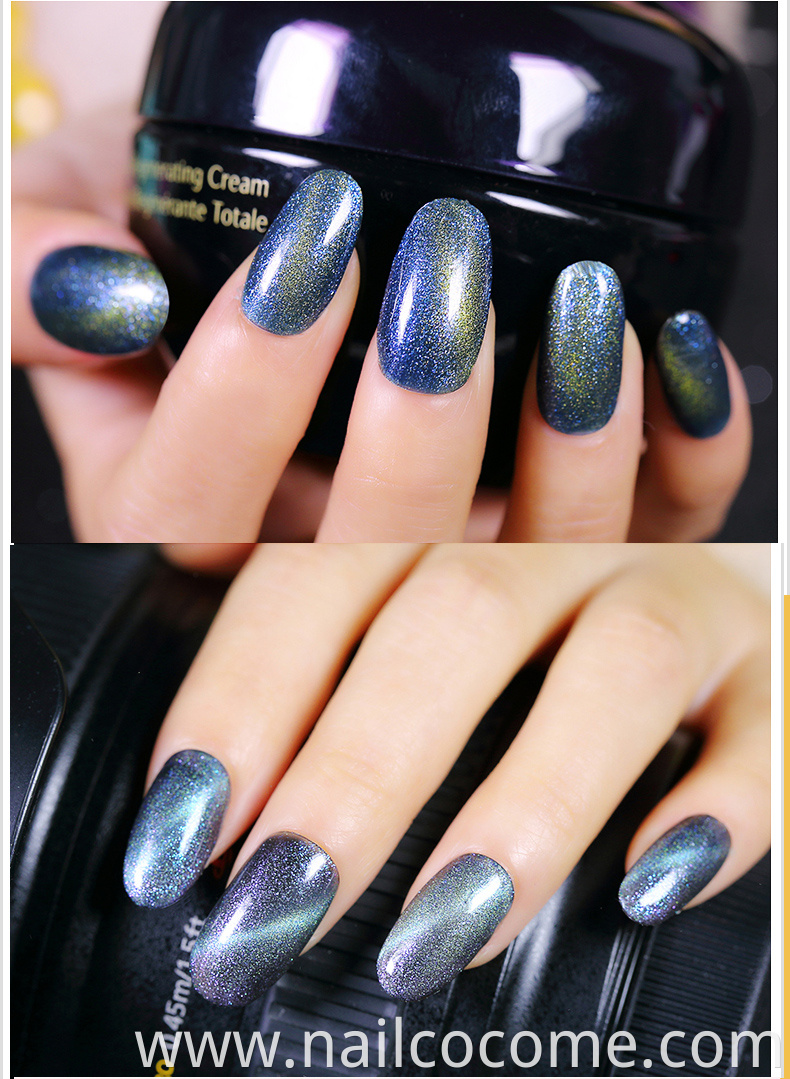 high-quality starry sky cat eye organic nail products wholesale